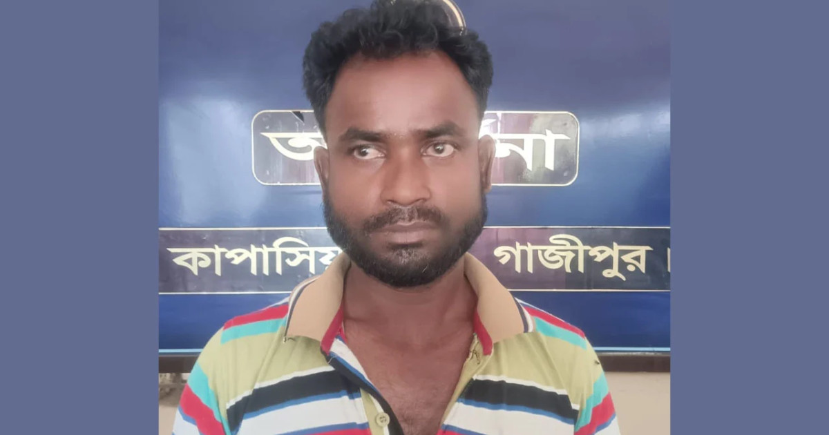 কাপাসিয়ায় গণধর্ষণ মামলার প্রধান আসামি মিলন গ্রেপ্তার