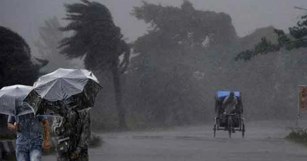 দেশের বিভিন্ন অঞ্চলে বজ্রবৃষ্টিসহ ভারি বর্ষণের পূর্বাভাস