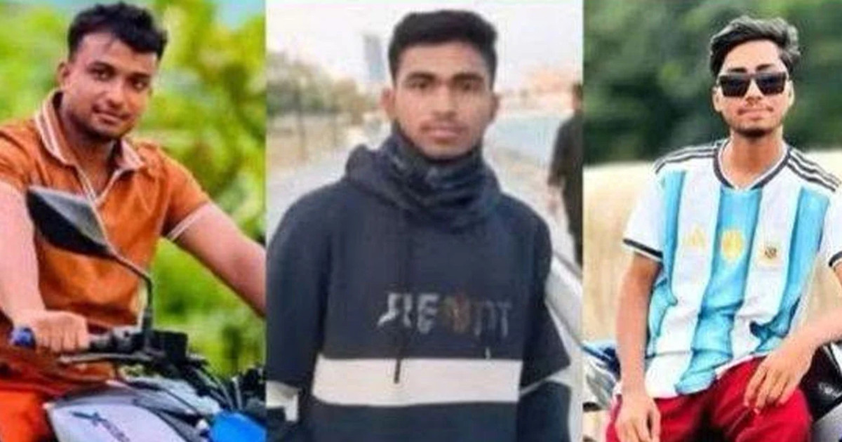 ভাঙ্গায় সড়ক দুর্ঘটনায় তিন বন্ধুর মৃত্যু