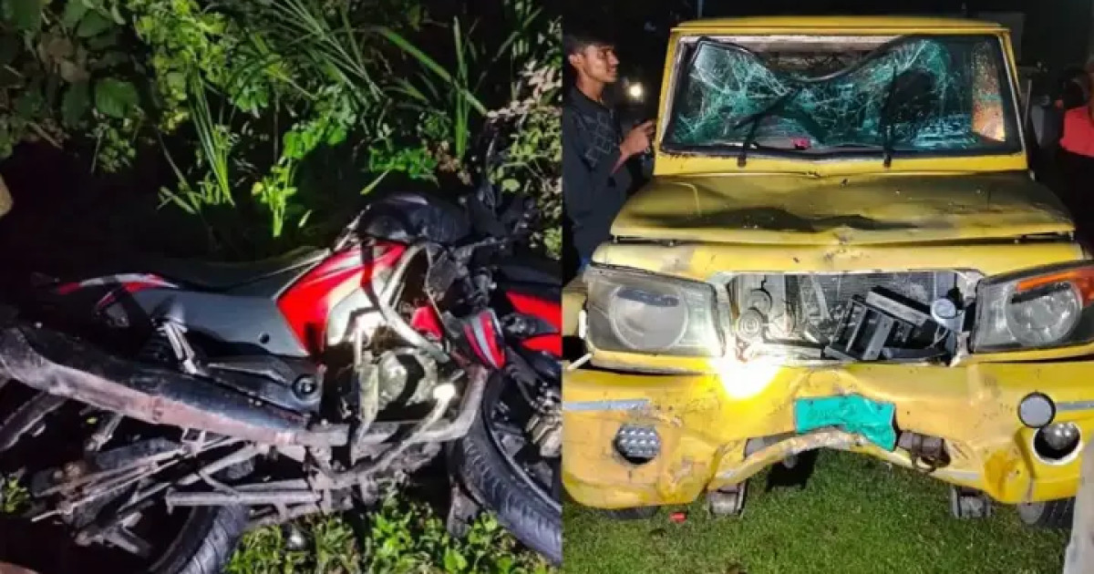 জলঢাকায় পিকআপ-মোটরসাইকেল সংঘর্ষে স্বামী-স্ত্রীর মৃত্যু